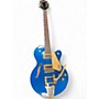Used Gretsch Guitars G5655tg Metallic Blue Hollow Body Electric Guitar Metallic Blue