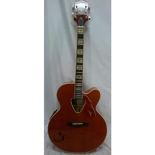 Gretsch Guitars Used Gretsch Guitars G6022C Red Acoustic Electric Guitar Red