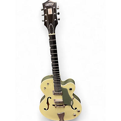 Used Gretsch Guitars G6118 130th Anniversary Jr Lime Green Hollow Body Electric Guitar