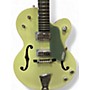 Used Gretsch Guitars G6118 Anniversary Jr Lime Hollow Body Electric Guitar Lime