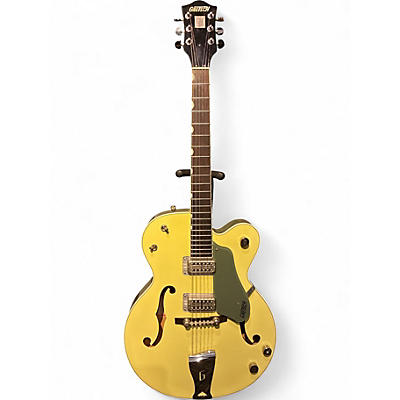 Used Gretsch Guitars G6118T 130th Anniversary Jr Yellow Hollow Body Electric Guitar