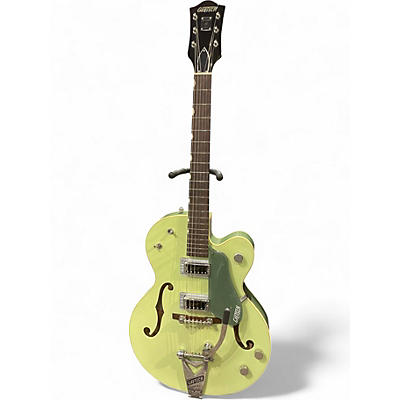 Used Gretsch Guitars G6118T 130th Anniversary Jr smoke green 2-tone Hollow Body Electric Guitar