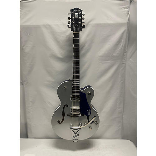 Gretsch Guitars Used Gretsch Guitars G6118T ISV Anniversary SILVER AND BLUE Hollow Body Electric Guitar SILVER AND BLUE