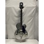 Used Gretsch Guitars Used Gretsch Guitars G6118T ISV Anniversary SILVER AND BLUE Hollow Body Electric Guitar SILVER AND BLUE