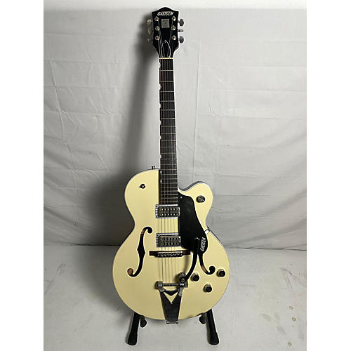 Gretsch Guitars Used Gretsch Guitars G6118T Players Edition Ivory Hollow Body Electric Guitar Ivory