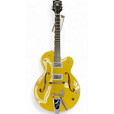 Gretsch Guitars Used Gretsch Guitars G6118t 120th Anniversary bamboo yellow Hollow Body Electric Guitar