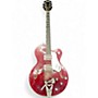 Used Gretsch Guitars G6119 Chet Atkins Signature Tennessee Rose DARK CHERRY Hollow Body Electric Guitar DARK CHERRY