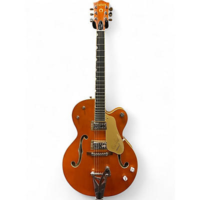 Used Gretsch Guitars G6120 BSNV SMK Orange Hollow Body Electric Guitar