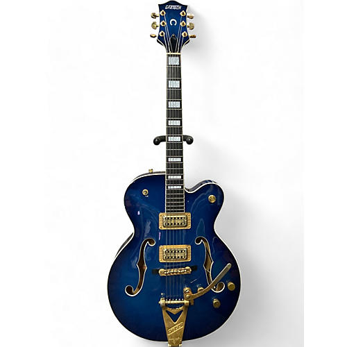 Gretsch Guitars Used Gretsch Guitars G6120 Blue Hollow Body Electric Guitar Blue