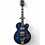 Used Gretsch Guitars Used Gretsch Guitars G6120 Blue Hollow Body Electric Guitar Blue