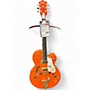 Used Gretsch Guitars G6120 Chet Atkins Signature Orange Hollow Body Electric Guitar Orange