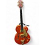 Used Gretsch Guitars G6120 Chet Atkins Signature Orange Hollow Body Electric Guitar Orange