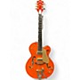 Used Gretsch Guitars G6120 Chet Atkins Signature Trans Orange Hollow Body Electric Guitar Trans Orange