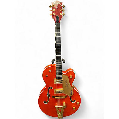 Used Gretsch Guitars G6120 Chet Atkins Signature Western Orange Hollow Body Electric Guitar