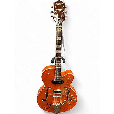 Gretsch Guitars Used Gretsch Guitars G6120EC Eddie Cochran Signature Trans Orange Hollow Body Electric Guitar