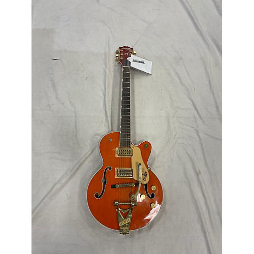 Gretsch Guitars Used Gretsch Guitars G6120JR2 Orange Hollow Body Electric Guitar Orange