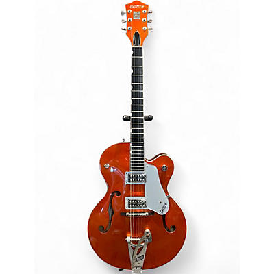 Used Gretsch Guitars G6120SH Brian Setzer Signature Hot Rod Capri Orange Hollow Body Electric Guitar