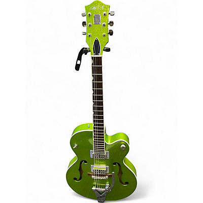 Used Gretsch Guitars G6120SH Brian Setzer Signature Hot Rod Extreme Coolant Green Hollow Body Electric Guitar
