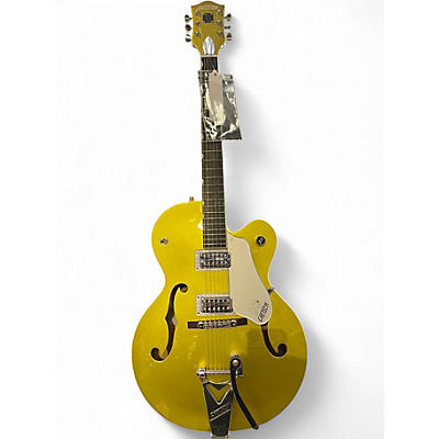 Used Gretsch Guitars G6120SH Brian Setzer Signature Hot Rod Lime Gold Hollow Body Electric Guitar