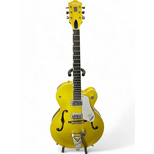 Gretsch Guitars Used Gretsch Guitars G6120SHLTV LIME GOLD Hollow Body Electric Guitar LIME GOLD