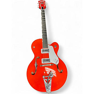 Used Gretsch Guitars G6120SHTTV Brian Setzer Signature Hot Rod Metallic Orange Hollow Body Electric Guitar