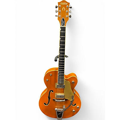 Used Gretsch Guitars G6120SSLVO Brian Setzer Signature Smoke Orange Hollow Body Electric Guitar