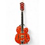 Used Gretsch Guitars G6120SSU Brian Setzer Signature Orange Hollow Body Electric Guitar Orange