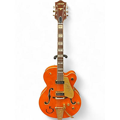 Used Gretsch Guitars G6120T-55VS Orange Hollow Body Electric Guitar