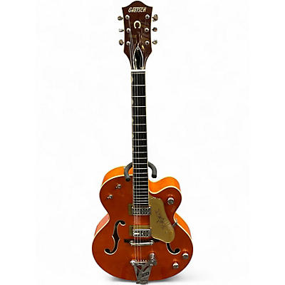Used Gretsch Guitars G6120T-59VS  Vintage Orange Stain Hollow Body Electric Guitar
