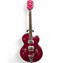 Used Gretsch Guitars G6120T-HR Brian Setzer Signature Hot Rod Hollowbody With Big MAGENTA SPARKLE Hollow Body Electric Guitar MAGENTA SPARKLE