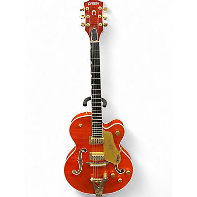 Used Gretsch Guitars G6120TFM Orange Stain Hollow Body Electric Guitar