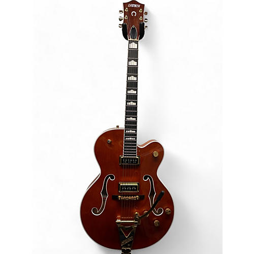 Gretsch Guitars Used Gretsch Guitars G6120TGDS Round-Up Orange Hollow Body Electric Guitar Round-Up Orange