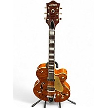 Used Gretsch Guitars G6120TGQM 56 Limited Edition Chey Atkins Roundup Orange Hollow Body Electric Guitar
