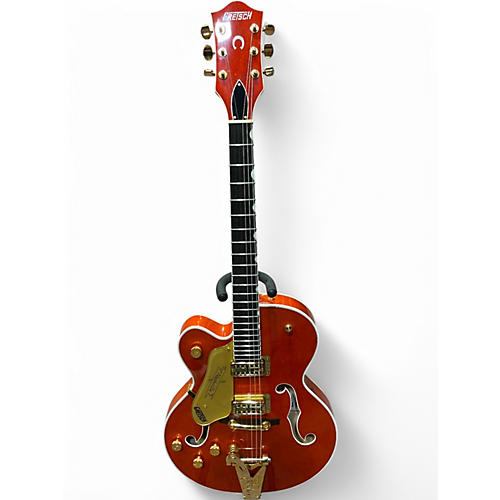Used Gretsch Guitars G6120TLH NASHVILLE WESTERN ORANGE Hollow Body Electric Guitar WESTERN ORANGE
