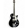 Used Gretsch Guitars Used Gretsch Guitars G6128T Duo Jet Black Solid Body Electric Guitar Black