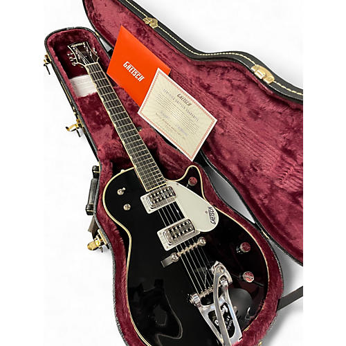 Used Gretsch Guitars G6128T Duo Jet Black Solid Body Electric Guitar Black