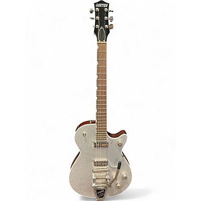 Used Gretsch Guitars G6129 PLAYERS EDITION DUO JET Silver Sparkle Solid Body Electric Guitar