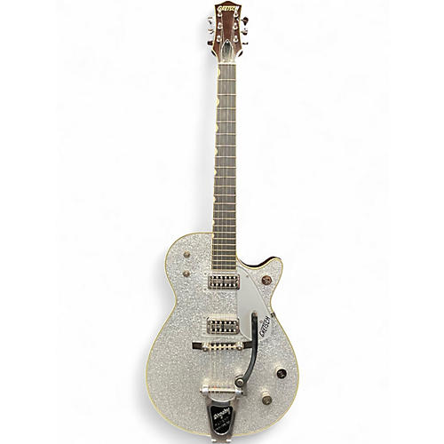 Used Gretsch Guitars G6129T-59 Silver Sparkle Solid Body Electric Guitar Silver Sparkle