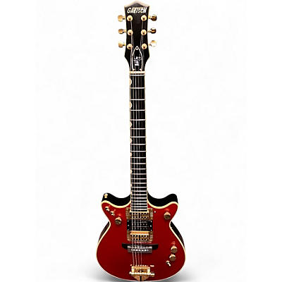 Used Gretsch Guitars G6131G-MY-RB Limited-Edition Malcolm Young Signature Jet Vintage Firebird Red Solid Body Electric Guitar