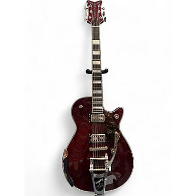 Used Gretsch Guitars G6134 Nigel Hendroff Dark Cherry Metallic Flame Solid Body Electric Guitar