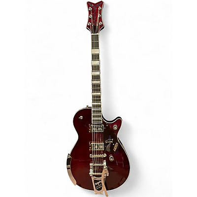 Used Gretsch Guitars G6134 Penguin CHERRY METALLIC FLAME Solid Body Electric Guitar