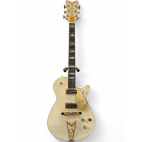 Used Gretsch Guitars G6134 White Penguin White Solid Body Electric Guitar White