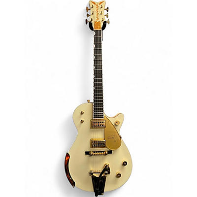 Used Gretsch Guitars G6134T-58 White Penguin White Solid Body Electric Guitar