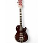 Used Gretsch Guitars G6134TFM Dark Cherry Metallic Flame Hollow Body Electric Guitar Dark Cherry Metallic Flame