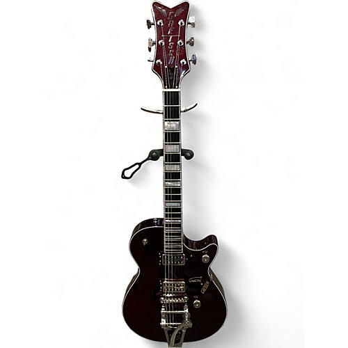 Used Gretsch Guitars G6134TFM-NH Nigel Hendroff Penguin trans cherry Solid Body Electric Guitar trans cherry