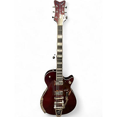 Used Gretsch Guitars G6134TFM Nigel Hendroff Dark Cherry Metallic Flame Solid Body Electric Guitar