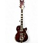 Used Gretsch Guitars G6134TFM Nigel Hendroff Dark Cherry Metallic Flame Solid Body Electric Guitar Dark Cherry Metallic Flame