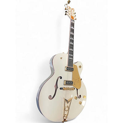 Used Gretsch Guitars G6136-55vs Vintage Select Edition '55 Falcon Vintage White Hollow Body Electric Guitar
