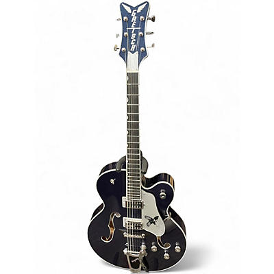 Used Gretsch Guitars G6136T-RR Rich Robinson Signature Magpie Raven's Breast Blue Hollow Body Electric Guitar