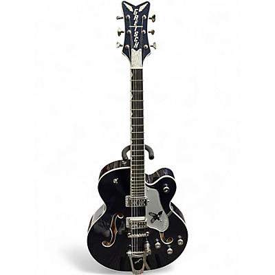 Used Gretsch Guitars G6136T-RR Rich Robinson Signature Magpie Raven's Breast Blue Hollow Body Electric Guitar